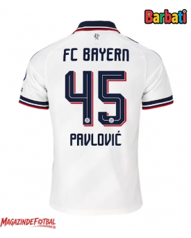 Bayern Munich Aleksandar Pavlovic #45 Tricou Fotbal Replică 2026-27 Barbati Deplasare Bayern Munich Aleksandar Pavlovic #45 Tricou Fotbal Replică 2026-27 Barbati Deplasare